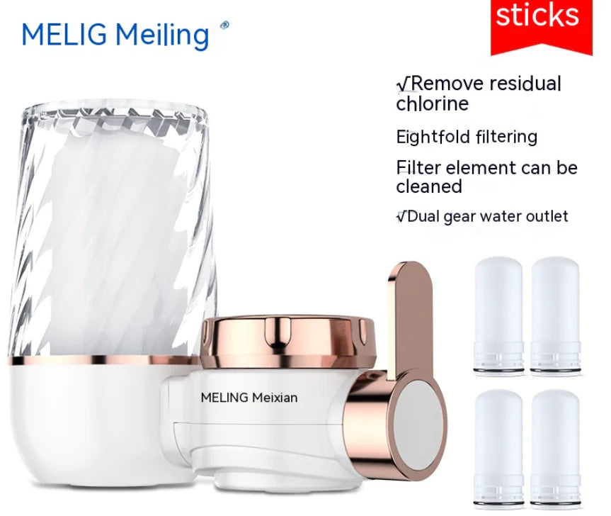 Faucet Water Filter - Tap Purifier for Clean Drinking Water