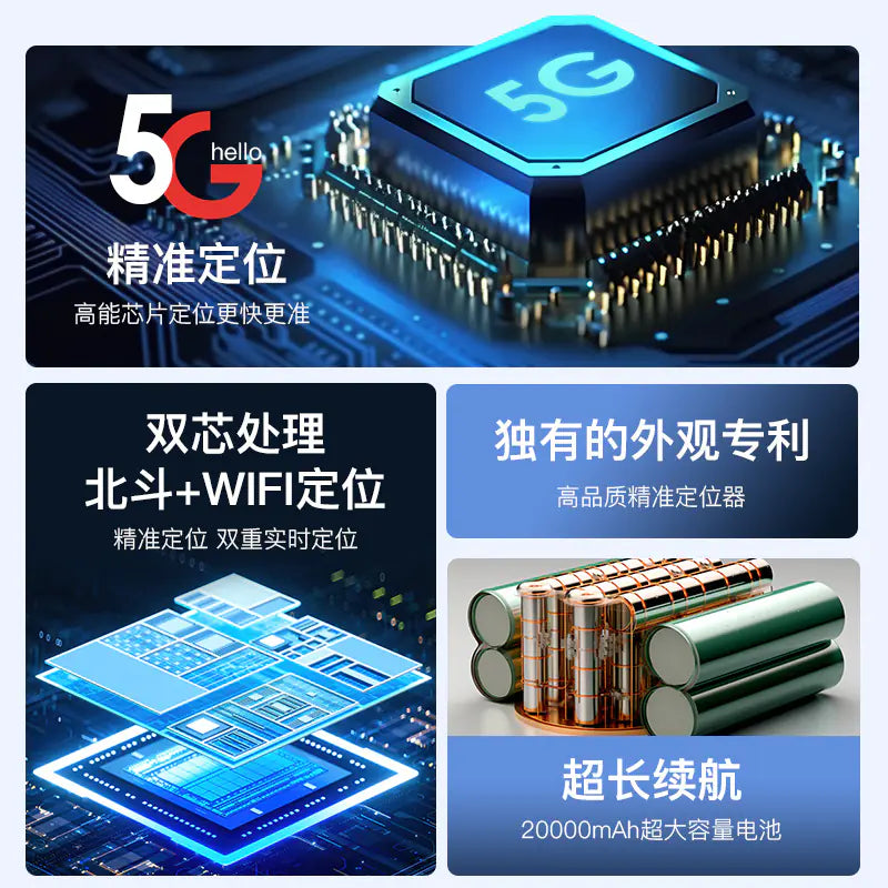 Premium GPS Tracker for Cars, Motorcycles & E-Bikes