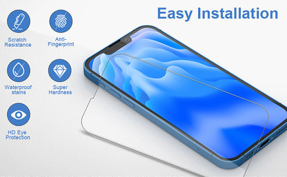 GREWORD iPhone 11 Pro Max Case with 2 Tempered Glass Screen Protectors - Heavy Duty Military Grade Protection 6.5"