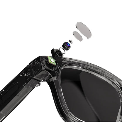 AI Camera Smart Glasses - HD Video Recording, Translation & Voice Control