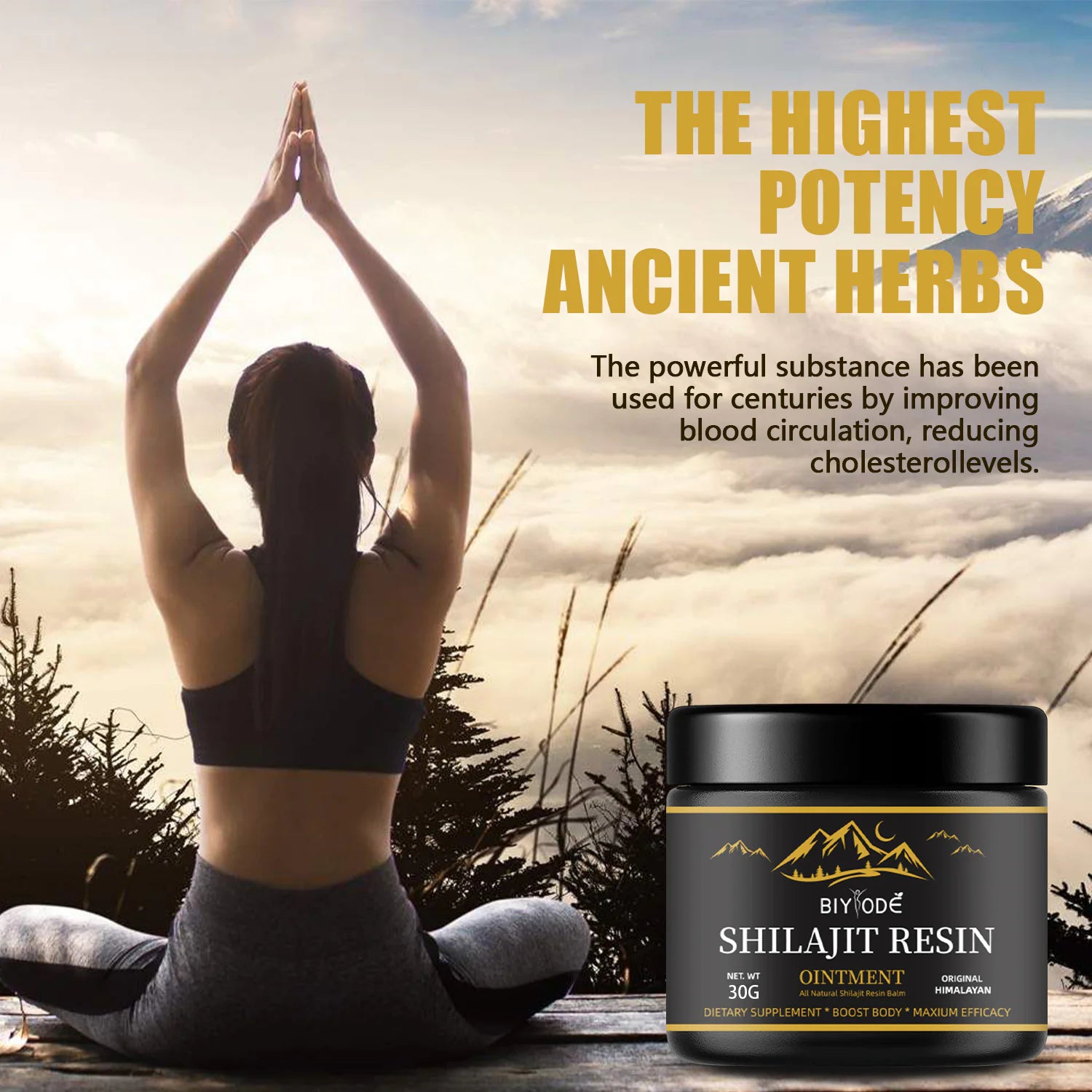 Pure Himalayan Shilajit Resin 30g - Natural Energy & Vitality Booster