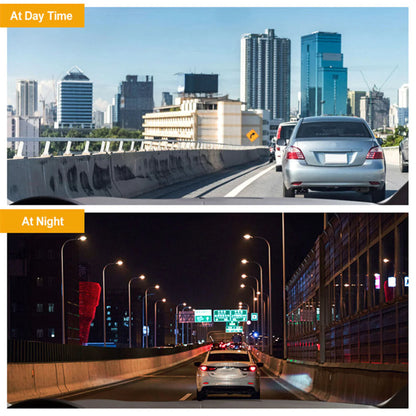 Dual Lens Dash Cam - HD 1080P Front & Rear Camera with G-Sensor