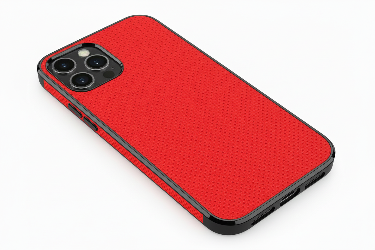 Kornsurte iPhone X/X Cooling Case with Screen & Lens Protectors - Heat Dissipation 5.8" (Red)