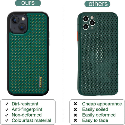 Kornsurte iPhone Cooling Case with Screen & Lens Protectors - Heat Dissipation