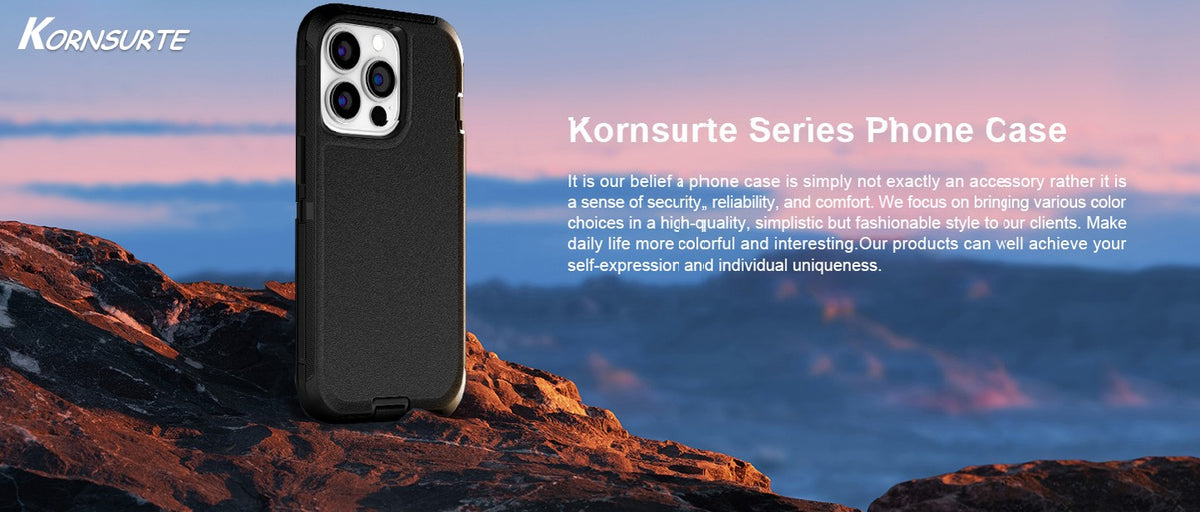 Kornsurte iPhone Cooling Case with Screen & Lens Protectors - Heat Dissipation