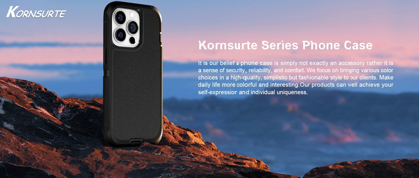 Kornsurte iPhone Cooling Case with Screen & Lens Protectors - Heat Dissipation