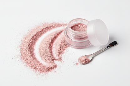 light pink nail powder polish color