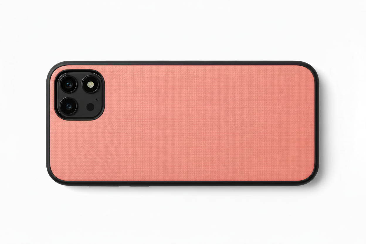 Salmon Pink Kornsurte Case - Product Shot